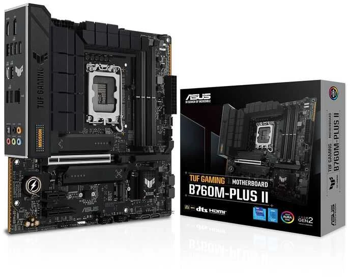 Pagrindinė plokštė ASUS TUF Gaming B760M-PLUS II