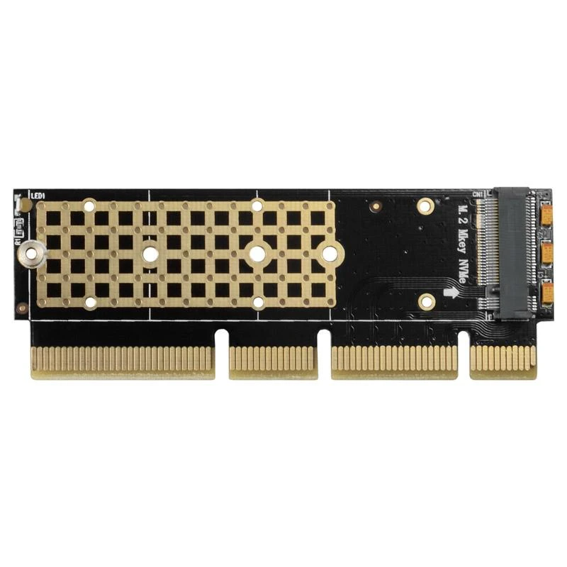 AXAGON PCEM2-1U PCI-E 3.0 16x - M.2 SSD NVMe, iki 80 mm SSD, žemo profilio 1U