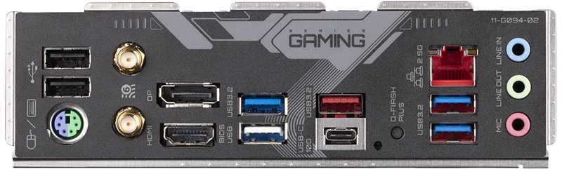 Pagrindinė plokštė GIGABYTE B650 GAMING X AX V2 AM5 4xDDR5 4xSATA 3xM.2