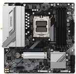 Pagrindinė plokštė Gigabyte B650M GAMING PLUS WF | Procesorių šeima AMD | Procesoriaus lizdas AM5 | DDR5 | Palaikomos standžiojo disko sąsajos M.2, SATA | SATA jungčių skaičius 4