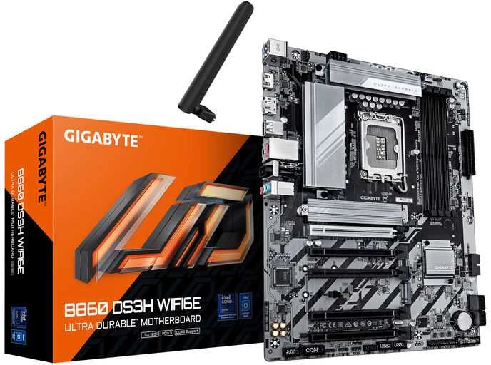 Pagrindinė plokštė Gigabyte B860 DS3H WIFI6E