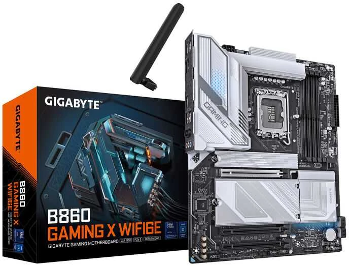 Pagrindinė plokštė Gigabyte B860 GAMING X WIFI6E