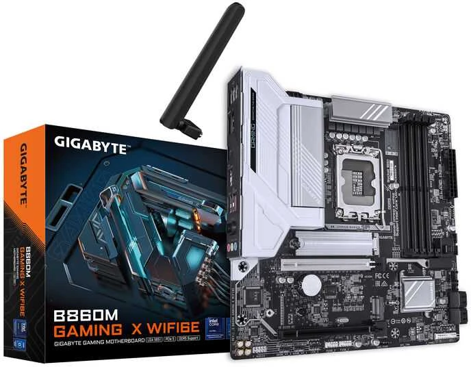 Pagrindinė plokštė Gigabyte B860M GAMING X WIFI6E
