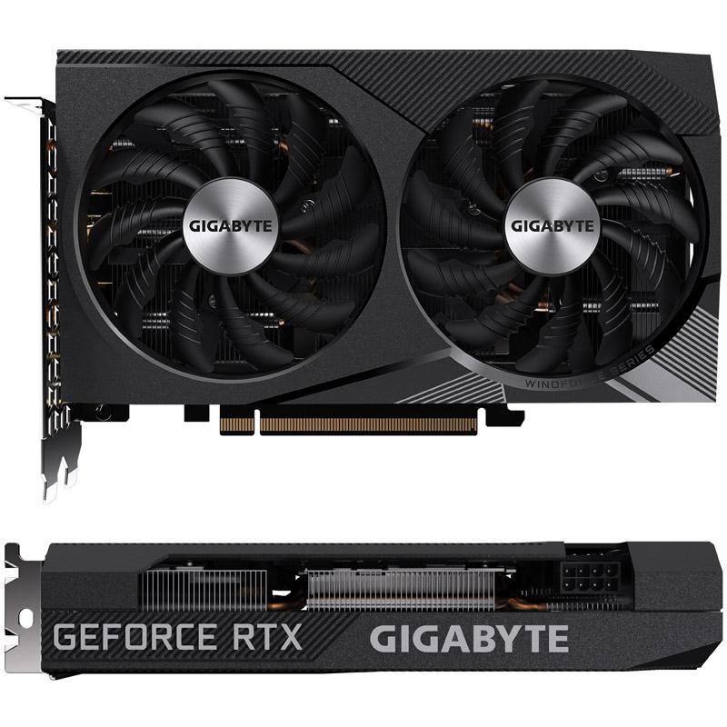 Vaizdo plokštė GIGABYTE GeForce RTX 3060 WINDFORCE OC 12G 2xDP 2xHDMI