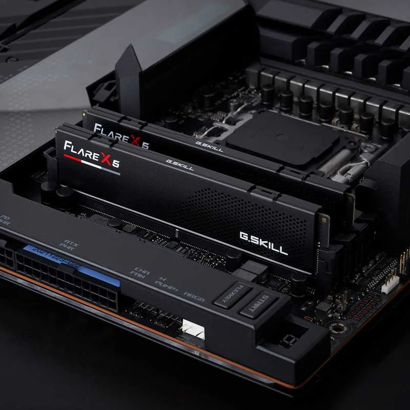 RAM G.Skill | Flare X5 | 32 vnt. rinkinys (16 GB x 2) GB | DDR5 | 6000 MHz | Kompiuteriai/serveriai | Registracijos Nr. | ECC Nr.