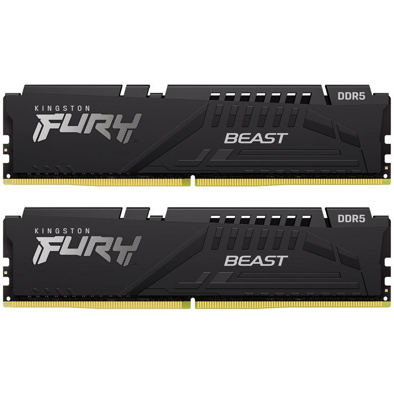 Vidinė atmintis (RAM) Kingston Technology FURY Beast memory module 64 GB 2 x 32 GB DDR5 5200 MHz