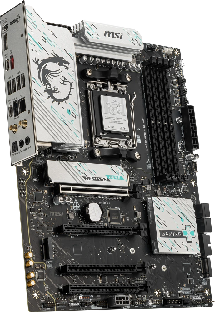 Pagrindinė plokštė MSI B850 GAMING PLUS WIFI