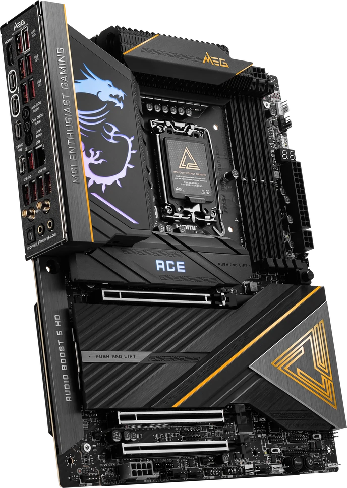 Pagrindinė plokštė MSI MEG Z890 ACE