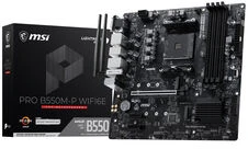 Pagrindinė plokštė MSI Pro B550M-P WIFI6E, Sockel AM4, AMD B550, mATX, DDR4