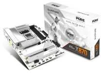 „Sapphire Pure X870A WiFi7“, AMD X870 pagrindinė plokštė – AM5 lizdas, DDR5