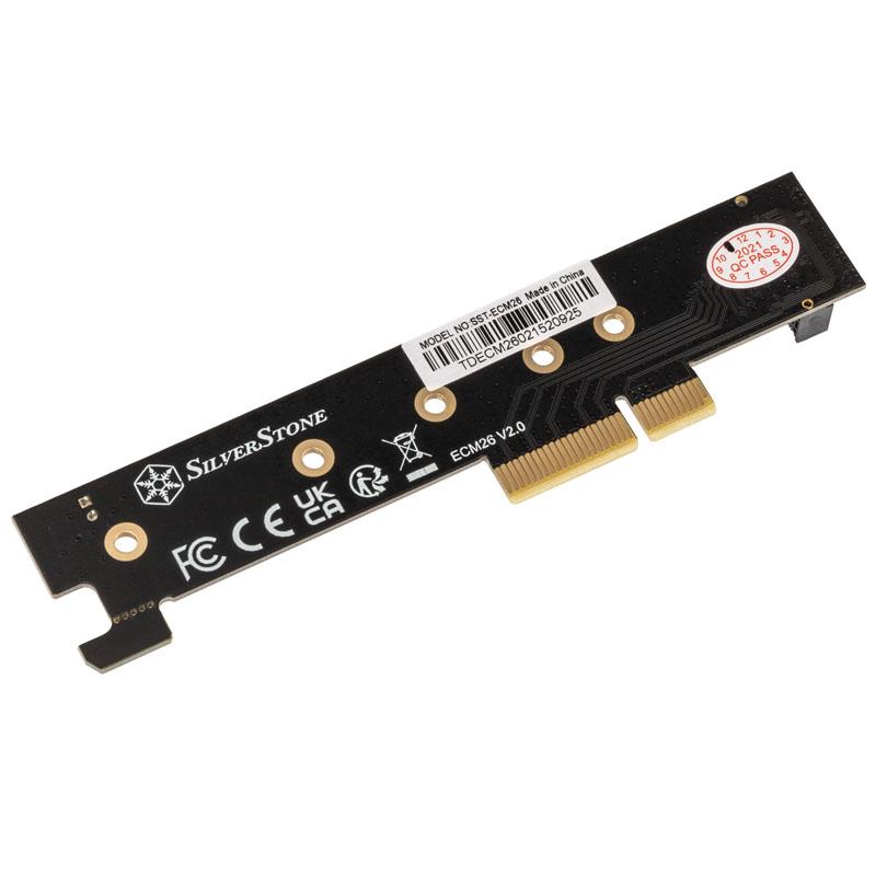 „SilverStone SST-ECM26-V2 M.2“ prievadas (M-Key) PCIe 4.0 x 4 sąsajoje