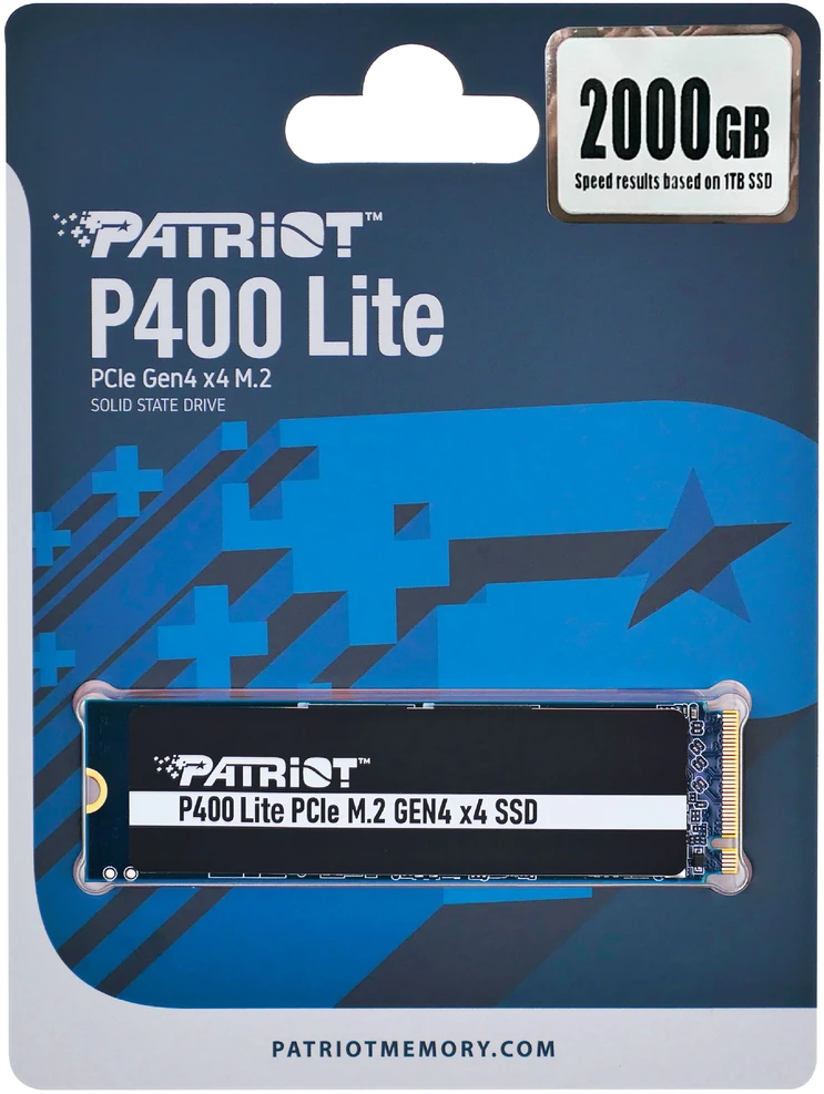 PATRIOT P400 Lite M.2 PCIe Gen 4 x4 2TB SSD