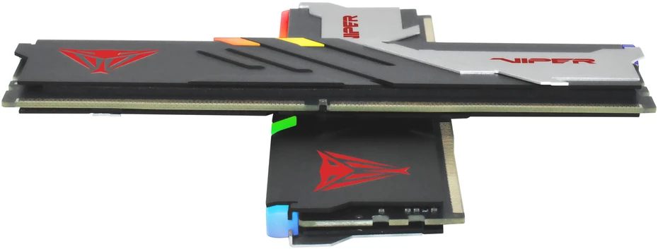 Patriot VVR532G60C28AK Viper Steel RGB, VIPER VENOM DDR5 RGB AMD 32GB (2x16GB) 6000MT/s UDIMM rinkinys