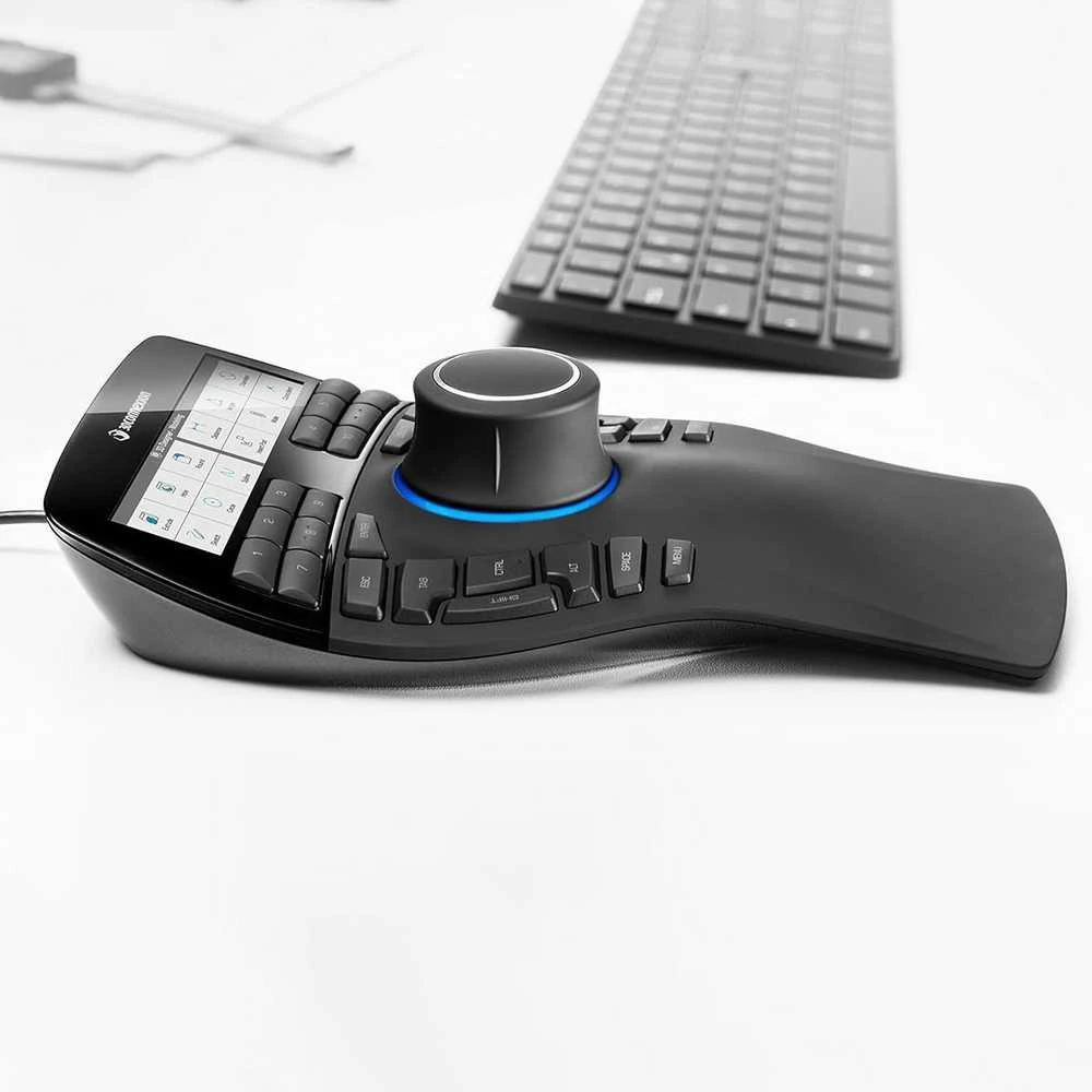 Pelė Hewlett Packard (HP) Myszka 3DConnexion SpaceMouse Enterprise su laidu juoda
