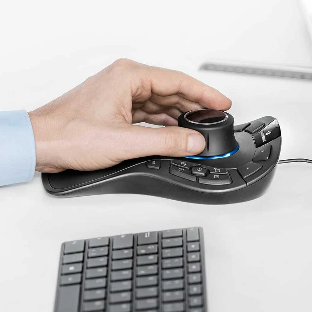 Hewlett Packard (HP) 3DCONNEXION SpaceMouse Pro USB optinis 3D-Pelė