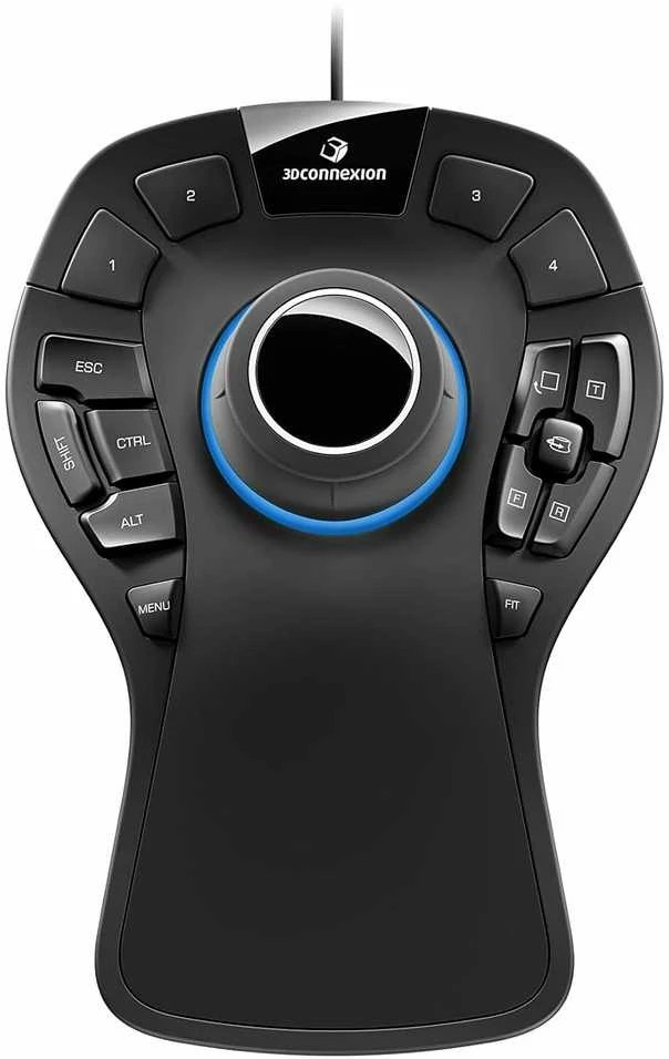 Hewlett Packard (HP) 3DCONNEXION SpaceMouse Pro USB optinis 3D-Pelė