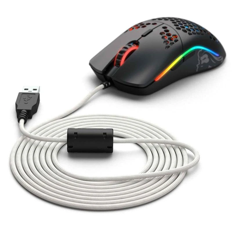 Glorious Pelės kabelis Ascended Cable V2 - Arctic White