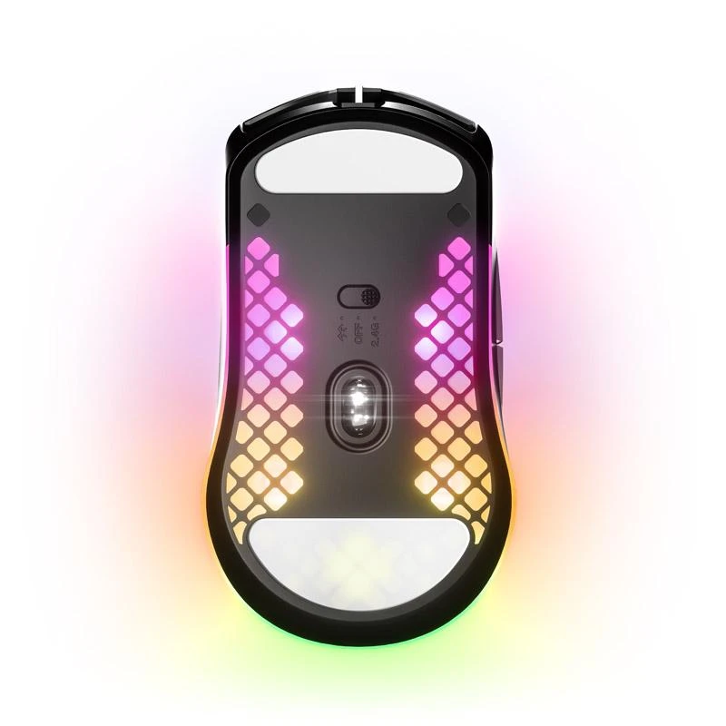 Belaidė Žaidimų pelė SteelSeries Aerox 3 Wireless, Juodos spalvos