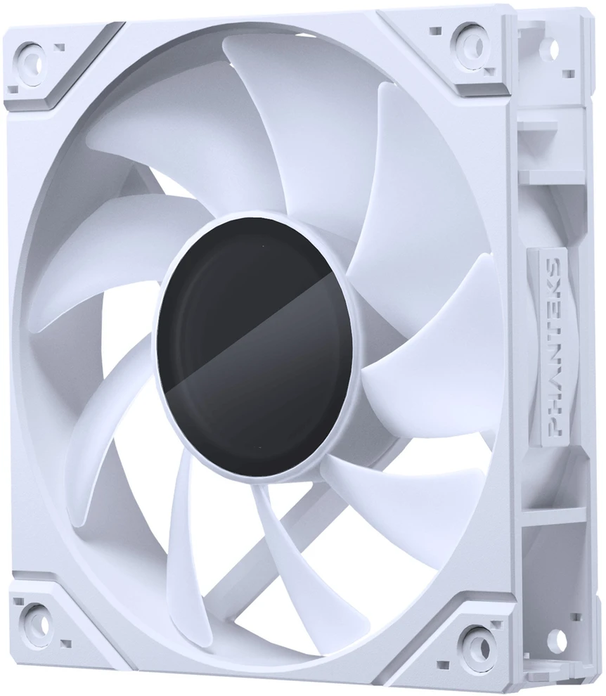 PHANTEKS "6-Pack" 3-Pack M25 Gen2 D-RGB Standard Fans + 3-Pack M25 Gen2 D-RGB Reverse Blade Fans, 120mm - Baltas