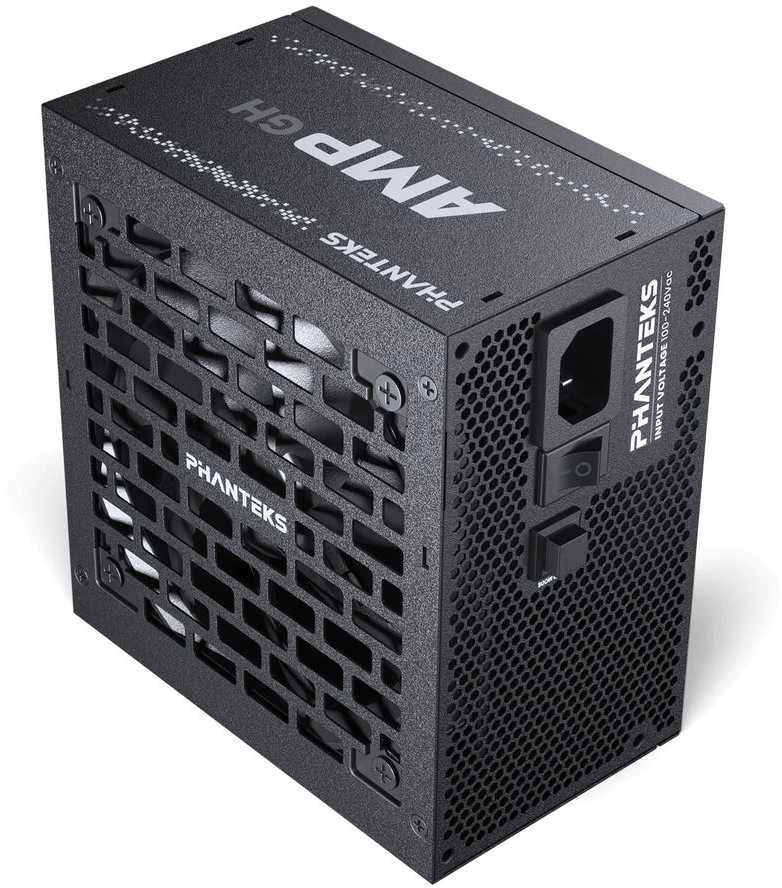 PHANTEKS AMP GH 1200W 80 PLUS Platinum PSU, PCIe 5.1, ATX 3.1 – 1.200 Watt, juodos spalvos