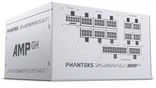 „Phanteks AMP GH V2 1200W 80 PLUS Platinum“ maitinimo šaltinis, PCIe 5.1, ATX 3.1 × 1200 vatų, Baltas