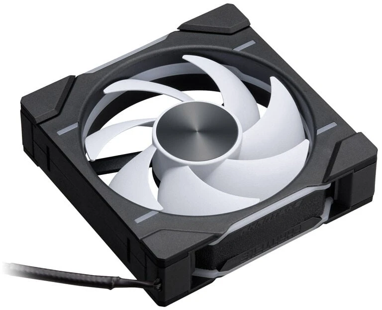 PHANTEKS D30 PWM reguliarus oro srautas D-RGB - 120mm, juoda