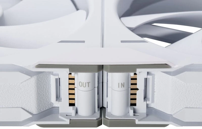Phanteks D30 PWM Regular Airflow, D-RGB korpuso ventiliatorius, 3-pack – 140mm, baltos spalvos