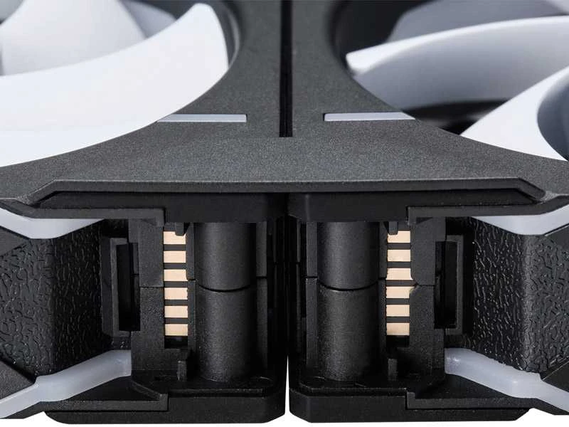 PHANTEKS D30 PWM reguliarus oro srautas D-RGB - 120mm, juoda