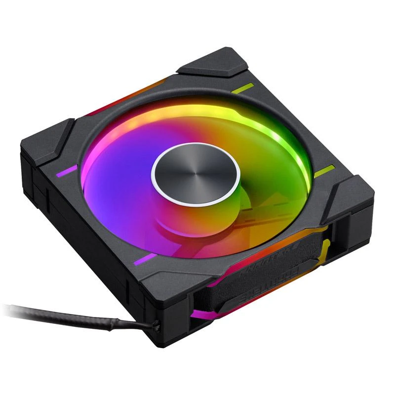 PHANTEKS D30 PWM reguliarus oro srautas D-RGB - 120mm, juoda