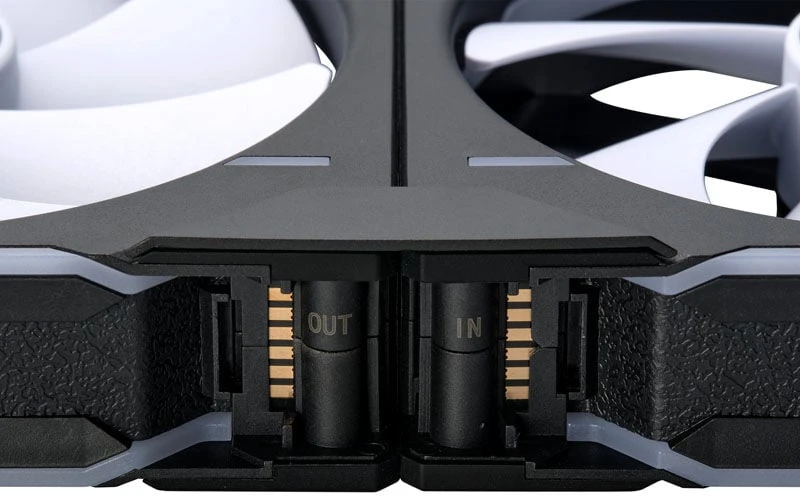 Phanteks D30 PWM Reverse Airflow, D-RGB korpuso ventiliatorius, 3-pack – 140mm, juodos spalvos