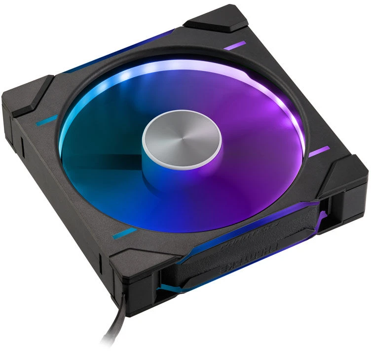 Phanteks D30 PWM Reverse Airflow, D-RGB korpuso ventiliatorius- 140mm, juodos spalvos