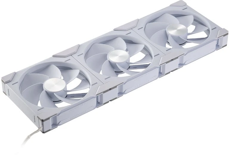 Aušintuvas Phanteks D30-140 PWM DRGB PWM Triple Fan Pack, baltos spalvos