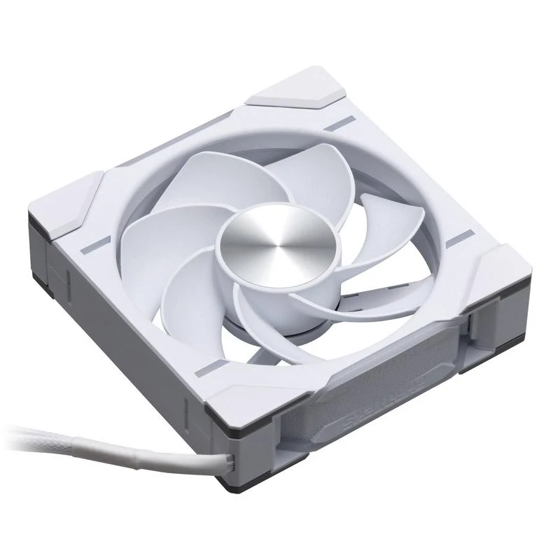 PHANTEKS D30 PWM Atbulinis oro srautas D-RGB - 120mm, balta