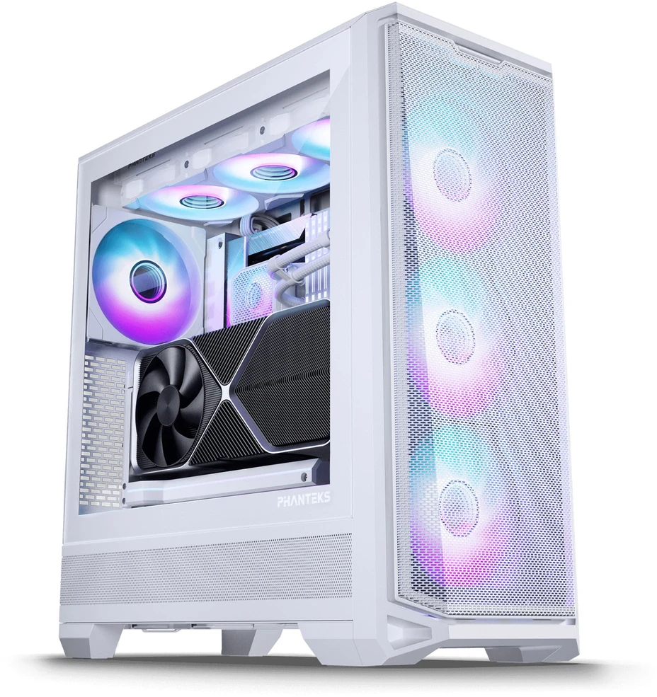 Phanteks Eclipse G400A PC Case + Glacier M25 Gen2 AiO Vanduo Cooling - Baltas