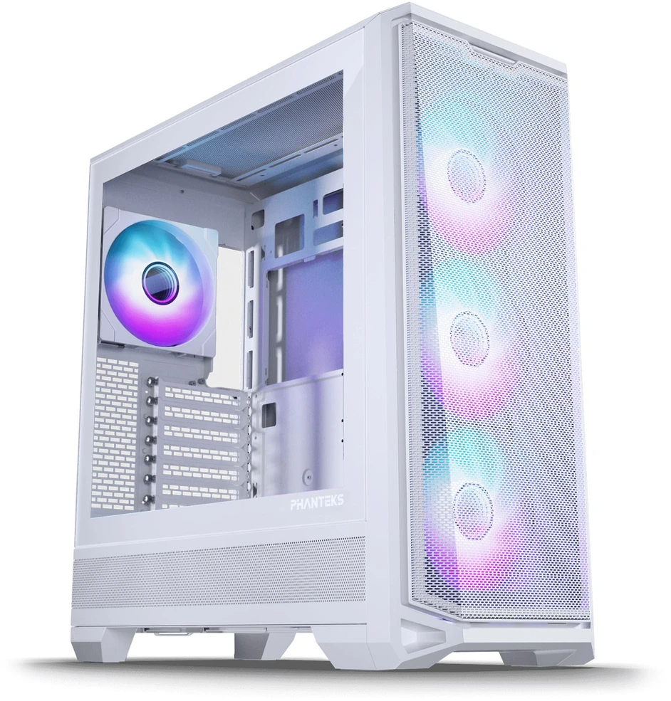 Phanteks Eclipse G400A PC Case + Glacier M25 Gen2 AiO Vanduo Cooling - Baltas