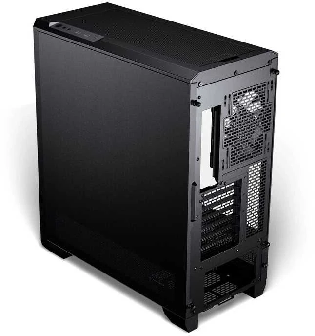 PHANTEKS Eclipse G400A PC-kompiuterio korpusas, Midi-Tower, E-ATX, Tempered Glass, D-RGB – juodos spalvos
