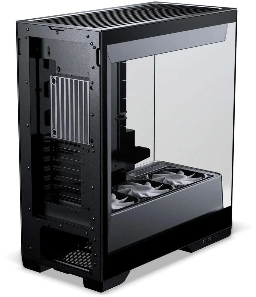 Phanteks Evolv S2 kompiuterio korpusas, Midi Tower, E-ATX, RGB, Tempered Glass – juodos spalvos