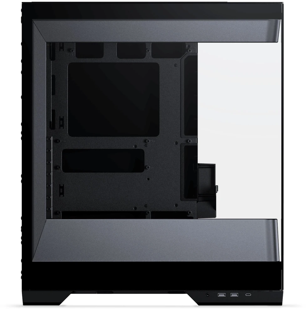 Phanteks Evolv S2 kompiuterio korpusas, Midi Tower, E-ATX, RGB, Tempered Glass – juodos spalvos
