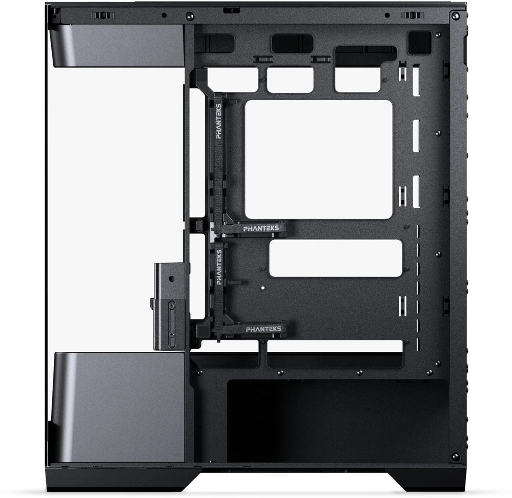 Phanteks Evolv S2 kompiuterio korpusas, Midi Tower, E-ATX, RGB, Tempered Glass – juodos spalvos