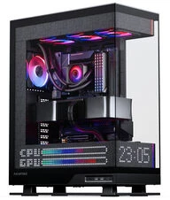 Phanteks Evolv X2 Matrix Gehäuse-Bundle, Midi-Tower, E-ATX, Tempered Glass + Nxlinq V2 HUB - juodas