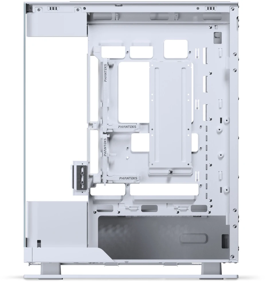 „Phanteks Evolv X2 Matrix“ kompiuterio korpusas, vidutinio bokšto tipo, E-ATX, grūdintas stiklas, „Matrix LED“ – Baltas