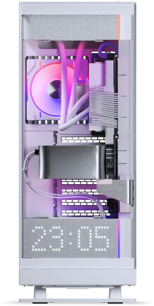 Phanteks Evolv X2 Matrix Case Bundle, Mid-Tower, E-ATX, Tempered Glass + Nxlinq V2 HUB - baltas