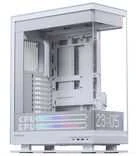 „Phanteks Evolv X2 Matrix“ kompiuterio korpusas, vidutinio bokšto tipo, E-ATX, grūdintas stiklas, „Matrix LED“ – Baltas