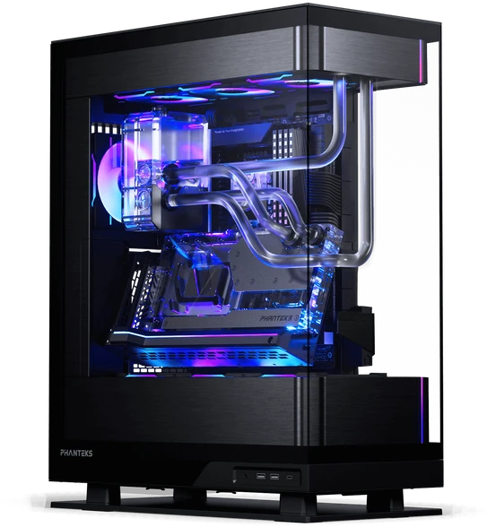 PHANTEKS Evolv X2 E-ATX, Tempered Glass, DRGB - juoda