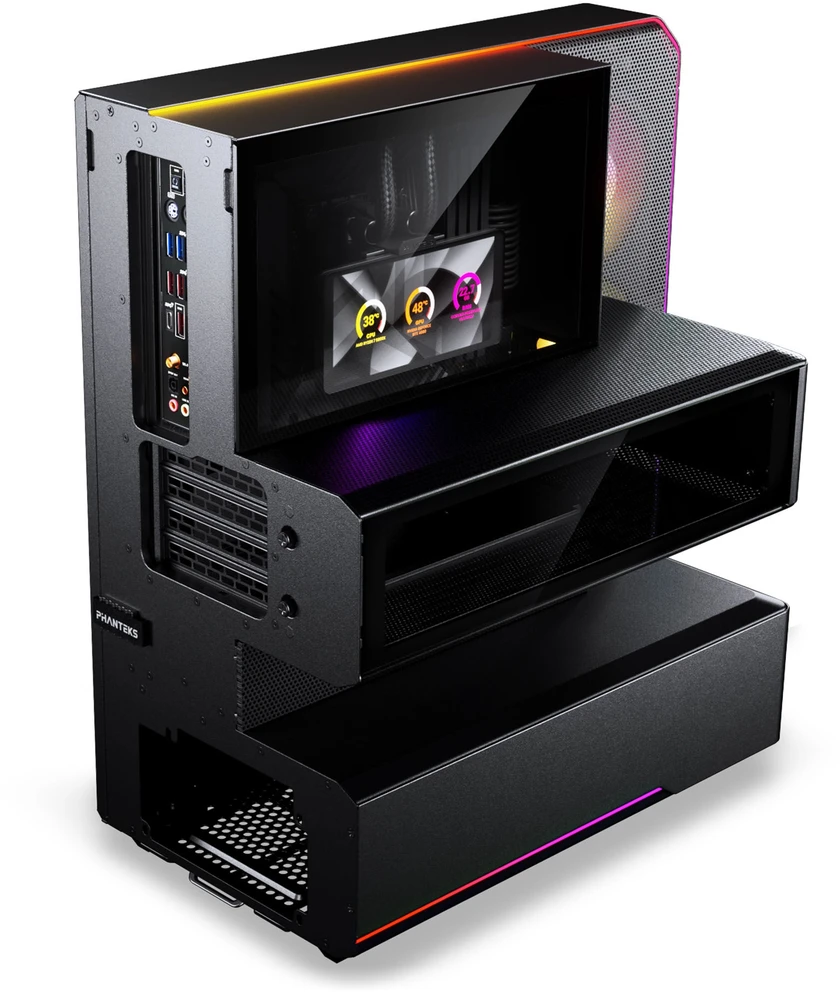 PHANTEKS EX5 MAX su AiO S25 360 ARGB - juoda