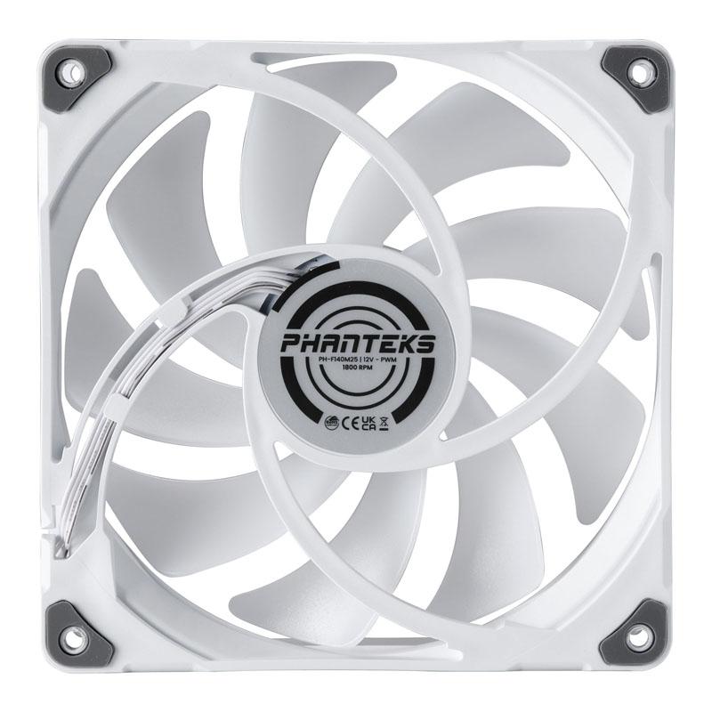 PHANTEKS D30 PWM Regular Airflow D-RGB Lüfter - 120 mm, bianco