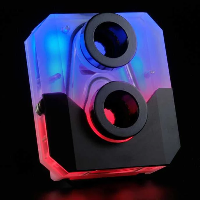 PHANTEKS Glacier EZ-Fit 450CPU CPU Vanduo Cooler, RGB – Juodas