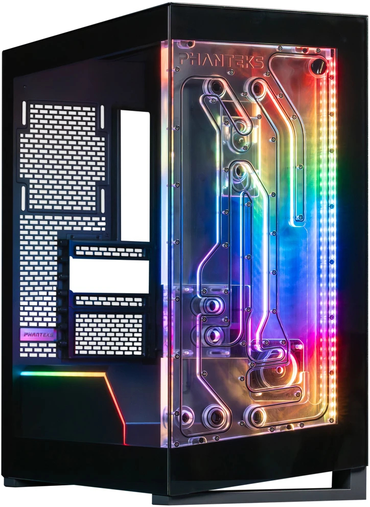 Phanteks Glacier EZ-Fit DIS-NV5 Distro Plate, integrated EZ-Fittings – juodas