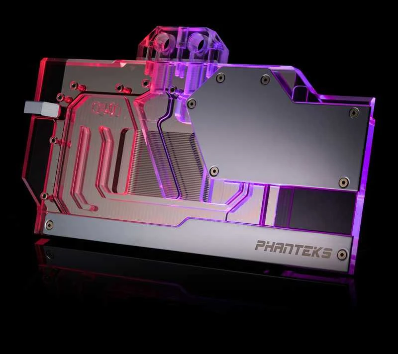PHANTEKS Glacier G40 RTX 4090 vandens blokas su galine plokšte, skirtas MSI, D-RGB & chromas