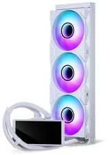 Phanteks 360mm aušintuvas su RGB ventiliatoriais ir LCD ekranu